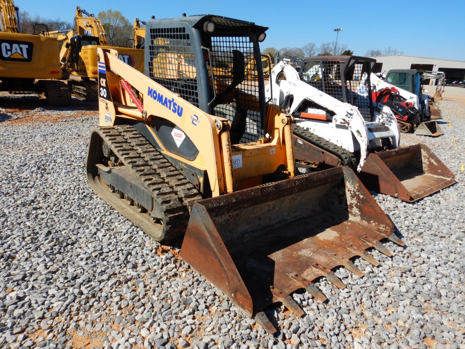 2007 KOMATSU CK301 Skid Steer Loader Crawler