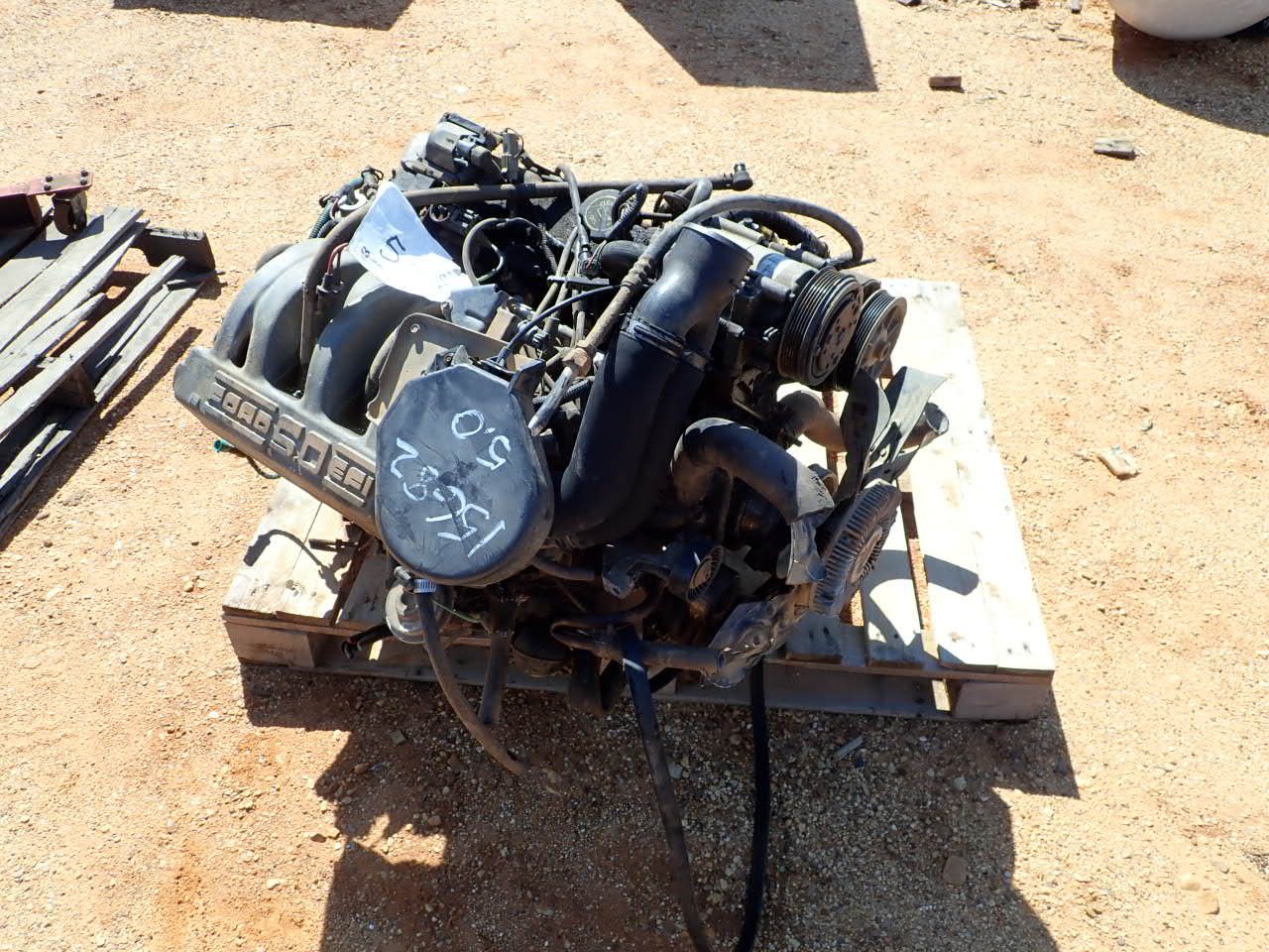 GAS BURNER ENGINE, FORD, V8, 5.0 LITER