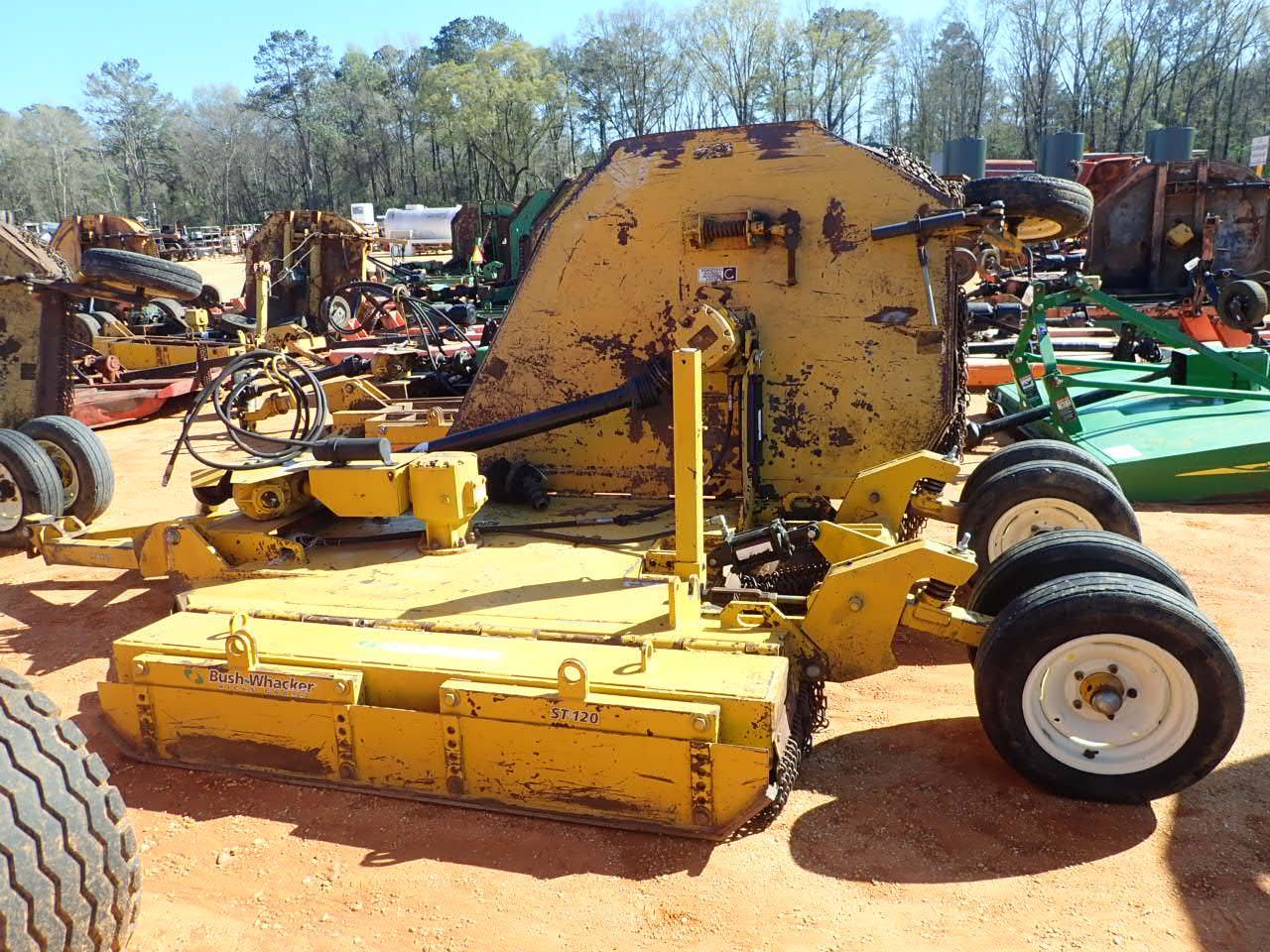 BUSHWHACKER ST120 Rotary Cutter J.M. Wood Auction Company, Inc.