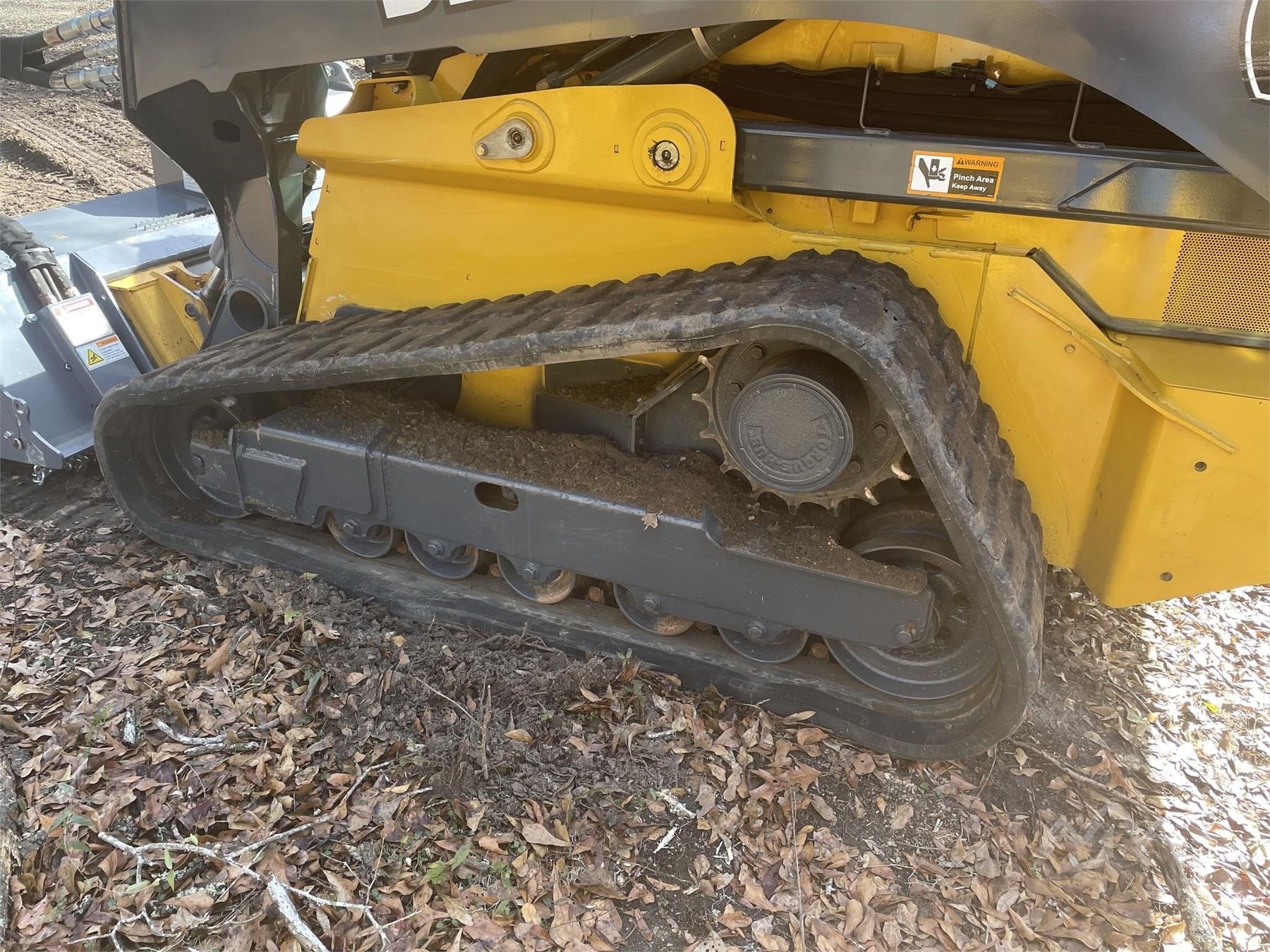 2017 JOHN DEERE 333G Skid Steer Loader Mulcher