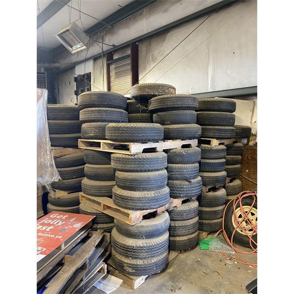 APPROX. 100 205/75D14 TIRES & RIMS, Selling Offsite: Located in Andalusia, AL
