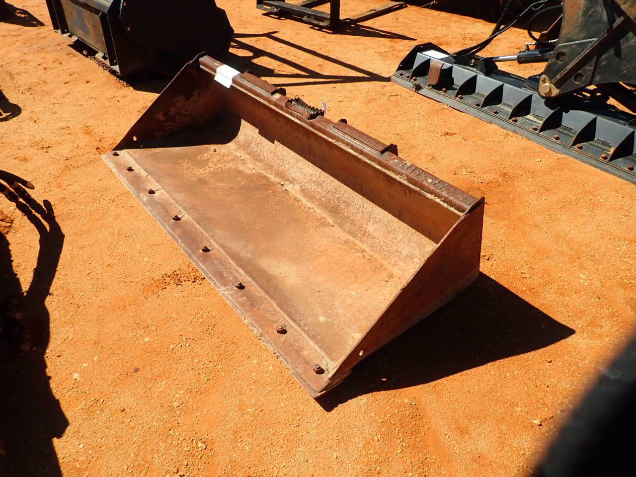 JOHN DEERE C84 BUCKET W/ R.O.C.E, FITS SKID STEER LOADER (B5) J.M. Wood Auction Company, Inc.