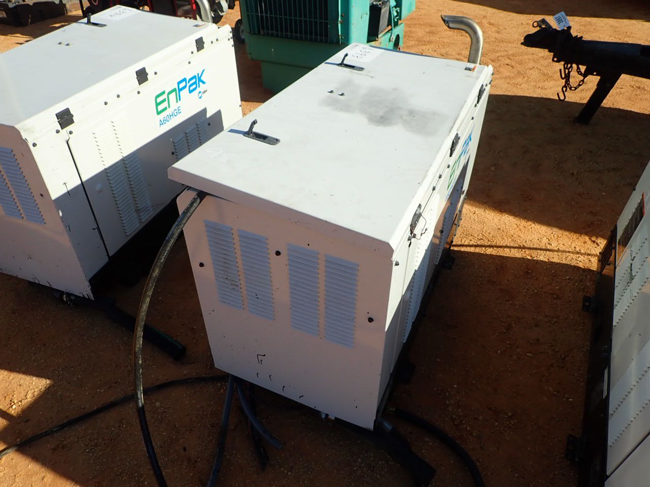 MILLER ENPAK A60 NGE AIR COMPRESSOR /KUBOTA DIESEL ENGINE GENERATOR (B3)