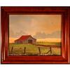 Image 1 : Ross's Barn-  Contemporary Landscape Painting- #2258872
