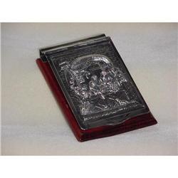 Silver Plated Writing Pad Caddy Sku2869 #2259073