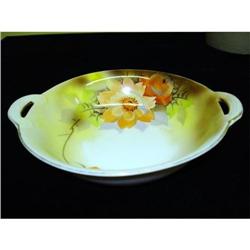 PRETTY HAND PAINTED FLORAL NORITAKE DISH #2310352