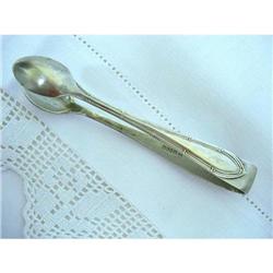 SUPERB SILVER PLATE - SUGAR TONGS #2310362