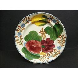 HAND PAINTED - BELLE FIORE DINNER PLATE  #2310367