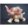 Image 1 : CUTEST BABY PINK ELEPHANT - FIGURAL PLANTER  #2310454