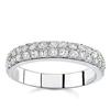 Image 1 : Two Row Diamond Band #2310642