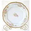 Image 1 : Plate Elite Limoges Bawo and Dotter Roses #2310683