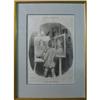 Image 1 : Honore Daumier Scenes d'Atelier Framed #2310937
