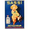 Image 1 : FRENCH SASSI SIGN * OLD VINTAGE INFLAMMABLE  #2311818