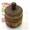 Image 1 : ANTIQUE WOODENWARE  BUTTER MOLD W/ DOUBLE #2312512
