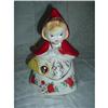 Image 1 : VINTAGE HULL LITTLE RED RIDING HOOD COOKIE JAR #2328424