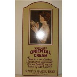 old vintage GOURAUD'S ORIENTAL COLD CREAM sign #2328662