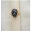 Image 1 : AESTHETIC MOVEMENT 14K Y GOLD & ONYX RING #2328710