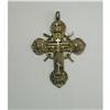 Image 1 : Russian 18th c. silver gilded cross  #2329021