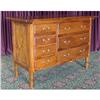 Image 1 : ANTIQUE OAK BACHELORS CHEST OF DRAWERS DRESSER #2329136