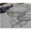 Image 1 : ARCHITECTURAL IRON GARDEN  PLANTER BASKET #2329197