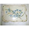 Image 1 : ANTIQUE FLORAL DRESSER TRAY #2340693