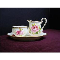 ROYAL ALBERT SET - TRIO CREAM - SUGAR - TRAY #2340727