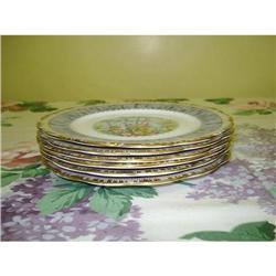 ROYAL ALBERT CHINA SET OF 6 B&B PLATES #2340736