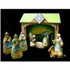 Image 1 : JIM SHORE 10 PIECE NATIVITY SCENE STATUES AND #2341535