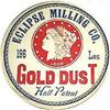 Image 1 : ECLIPSE MILLING GOLD DUST POSTER ~ ANTIQUE SIGN#2341538