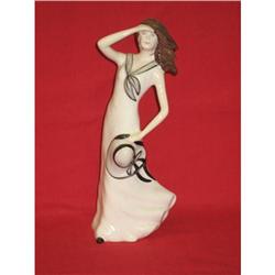 Staffordshire Porcelain Female Figurine(Tyra)  #2341593