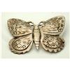 Image 1 : Large Sterling Butterfly Brooch Pin   #2341826