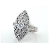 Image 1 : Art Deco Ring with1.50tcw Diamonds in #2352875