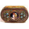 Image 1 : Antique French Figural enamel Sevres compact #2353340