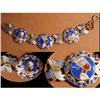 Image 1 : old  EGYPTIAN ENAMEL Pharaoh DECO Bracelet #2353346