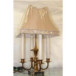 Brass and Marble table Lamp #2353493