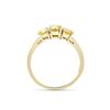 Image 3 : 14KT Yellow Gold 1.26ctw Yellow Diamond Ring
