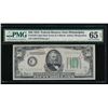 1934 $50 Philadelphia FRN PMG 65EPQ