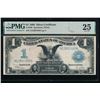 1899 $1 Black Eagle Silver Certificate PMG 25