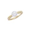 14KT Yellow Gold 0.24ctw Diamond Ring