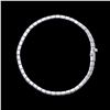 Image 3 : 14KT White Gold 2.51ctw Diamond Bracelet
