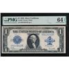1923 $1 Silver Certificate PMG 64EPQ