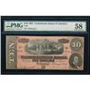 1864 $10 T-68 Confederate PMG 58