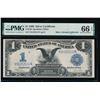 1899 $1 Black Eagle Silver Certificate PMG 66EPQ