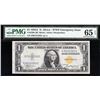 1935A $1 N Africa Silver Certificate PMG 65EPQ