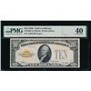 1928 $10 Gold Certificate PMG 40