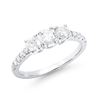 14KT White Gold 1.27ctw Diamond Ring