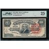1886 $10 Tombstone Silver Cert PMG 25