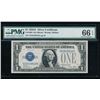 1928A $1 Silver Certificate PMG 66EPQ