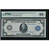 1914 $10 New York FRN PMG 66EPQ