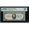 Image 1 : 1928 $20 Gold Certificate PMG 25